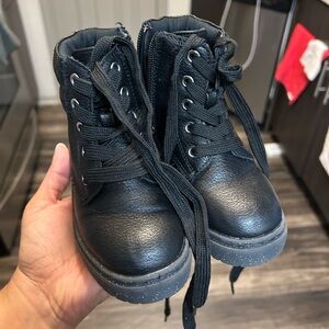 Toddler size 7 combat boots